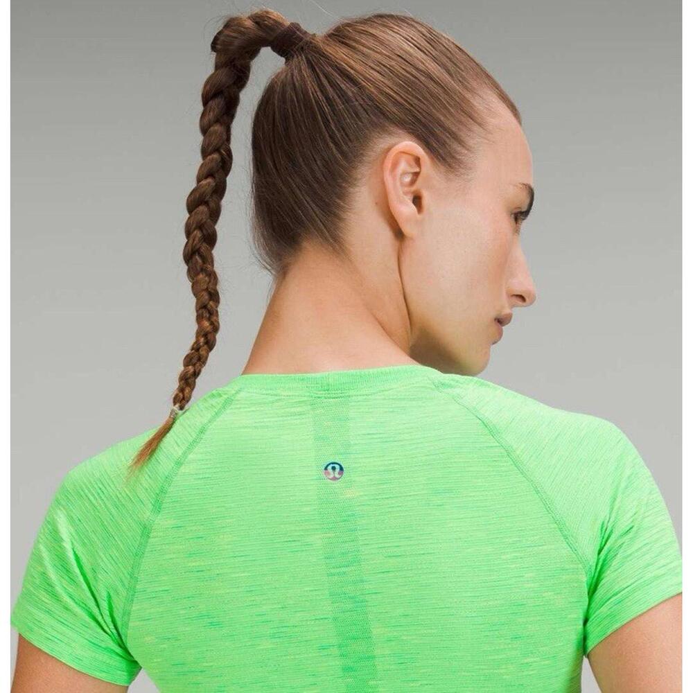 Lululemon Swiftly Tech Short Sleeve Shirt 2.0 Race Chroma Scream Green SE NWT 12
